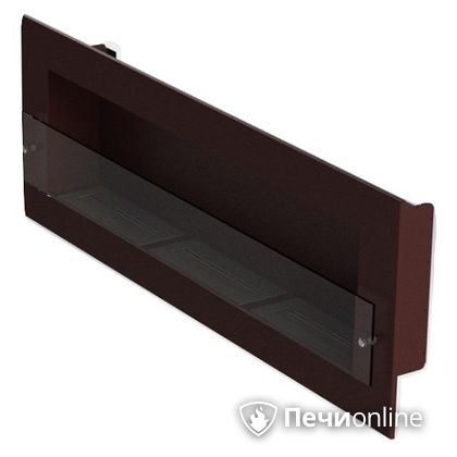 Биокамин ЭкоЛайф Window III Glass black burgundy Арома в Тавде